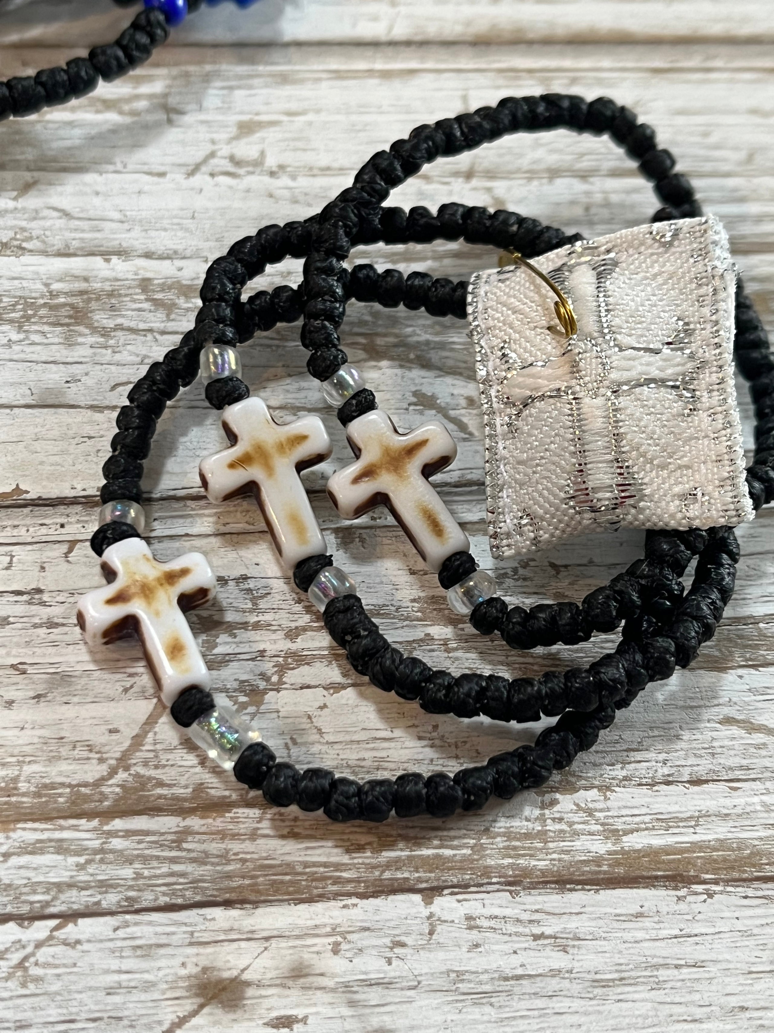 Rosary Bracelets with Cross Taste Art of Greece